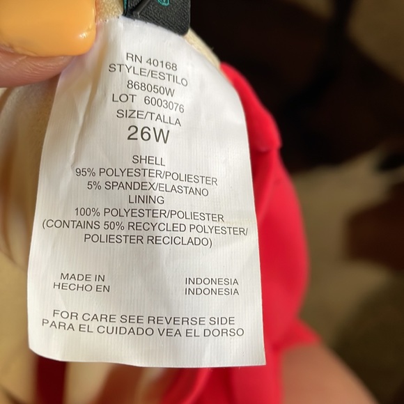 Aqua Green Swimwear size 26W - Picture 5 of 5